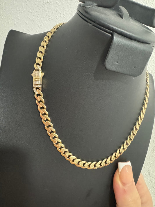 CADENA DE ORO MONACO 10K