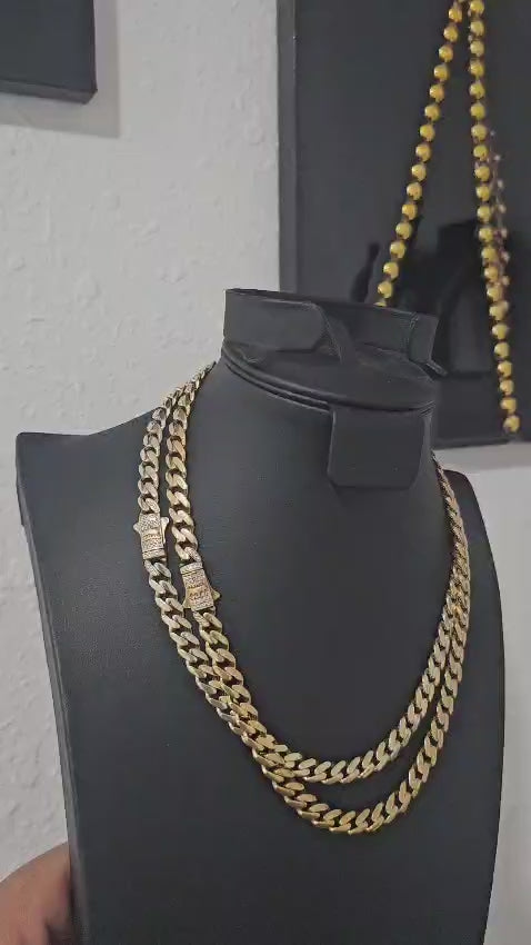 CADENAS MONACO DE ORO 10 K